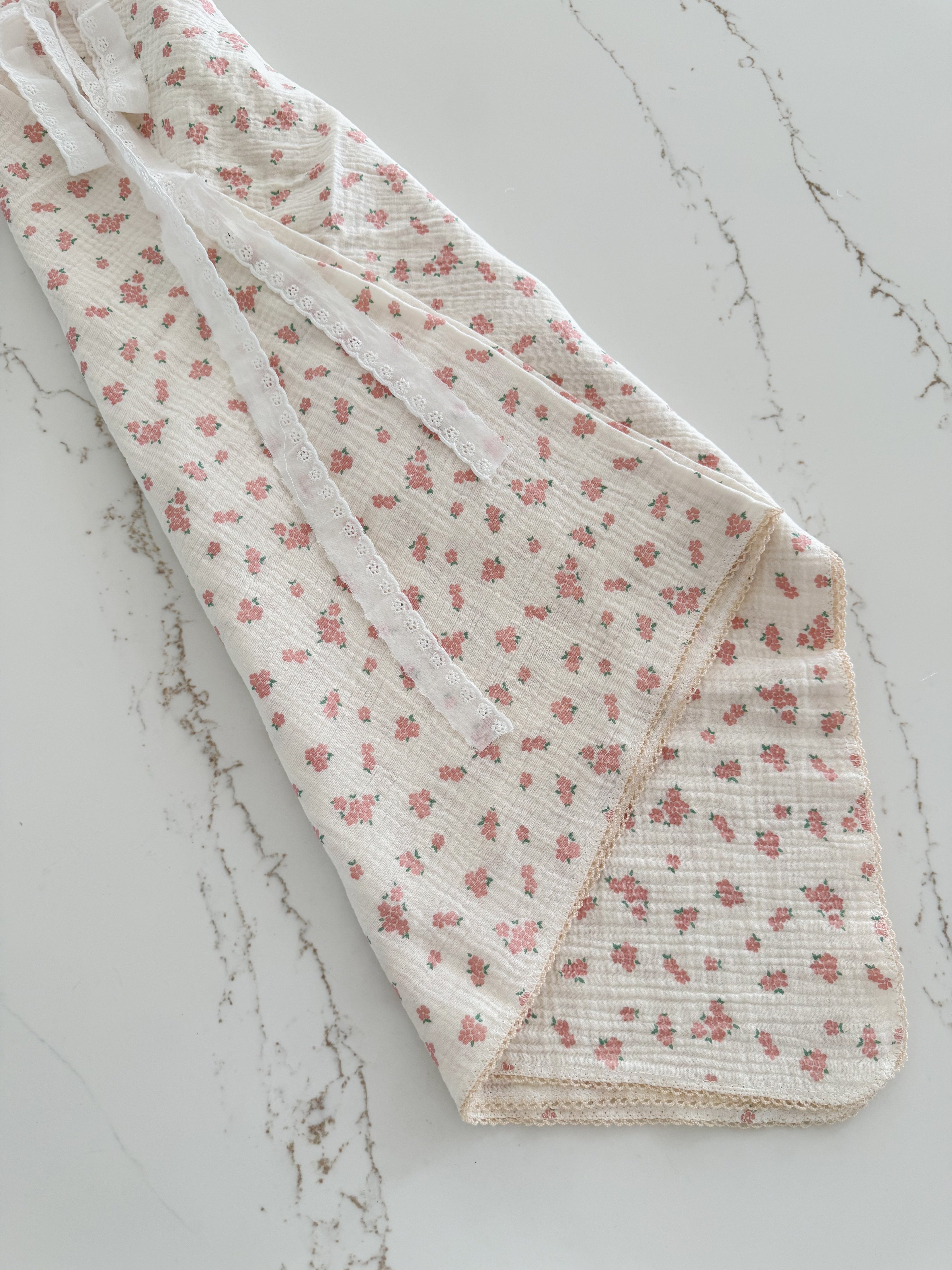 Muslin Floral Swaddle - Summer Blooms