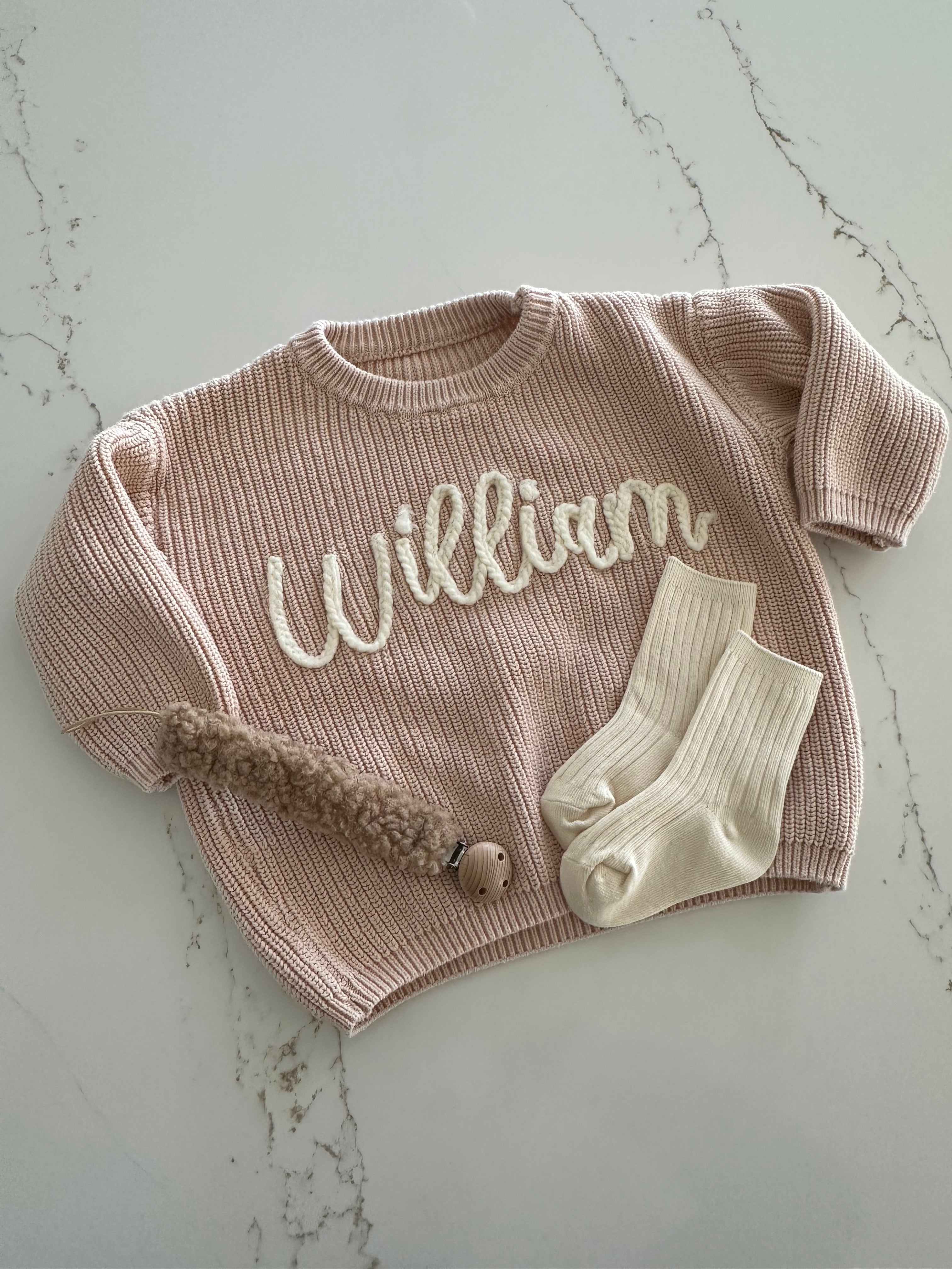 Personalized Knit Sweater
