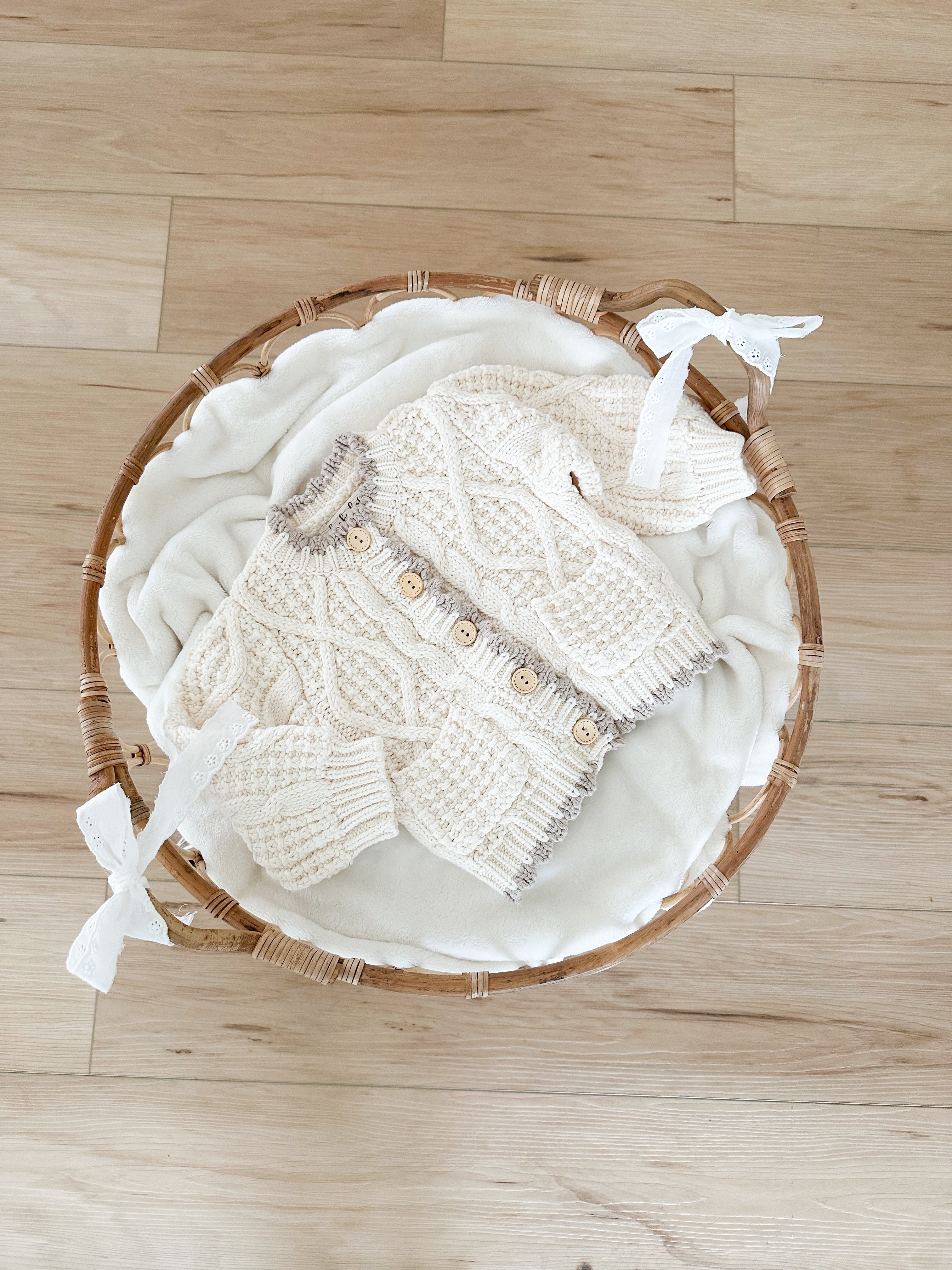 Cotton Knit Cardigan