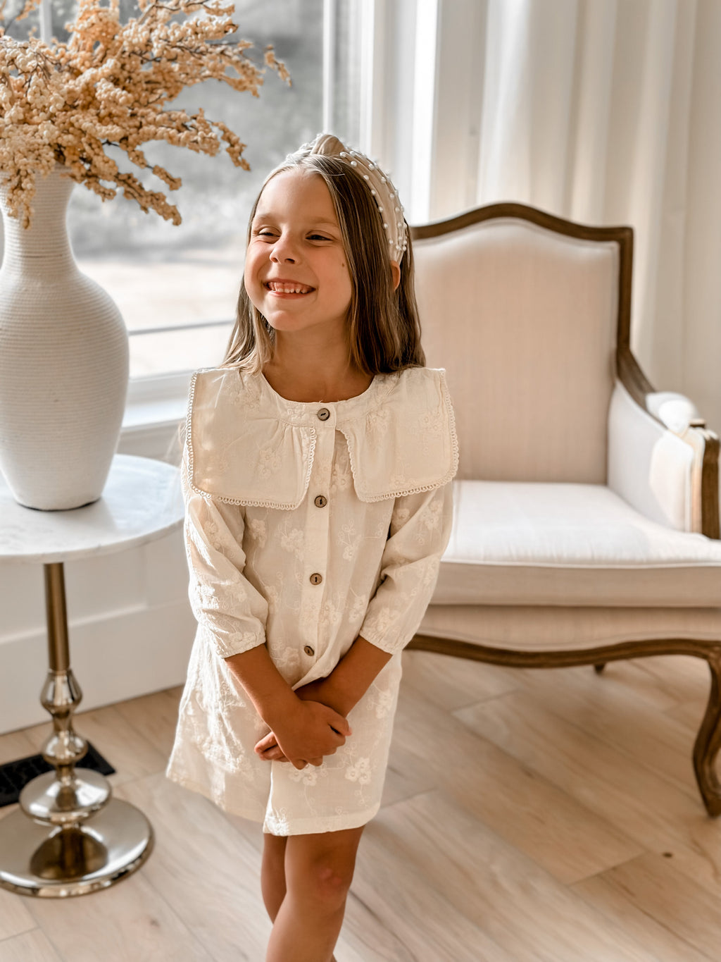 Coco Embroidered Dress