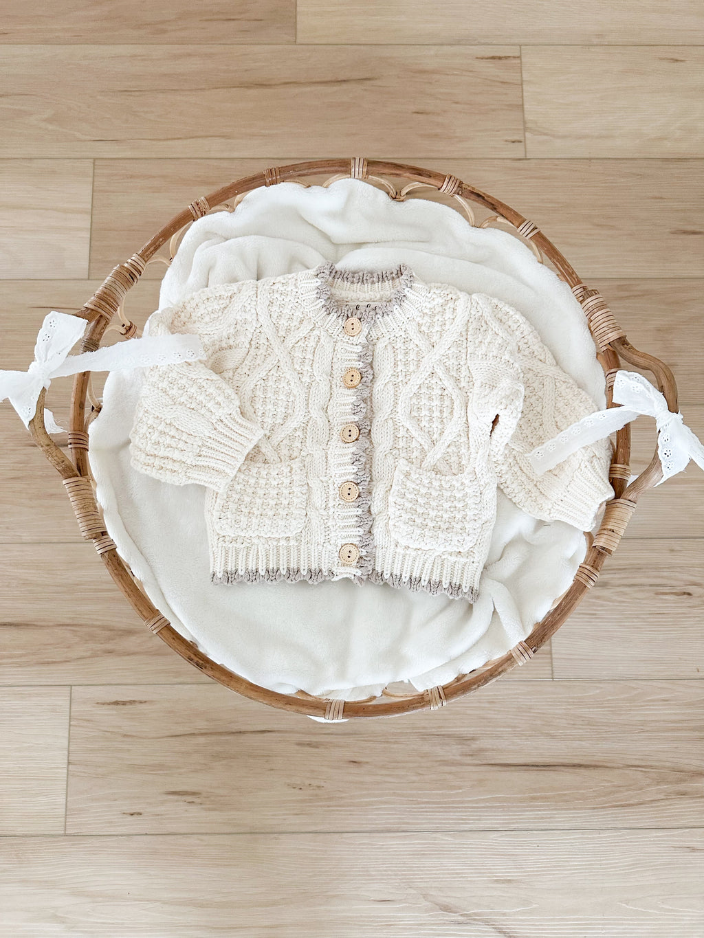 Cotton Knit Cardigan