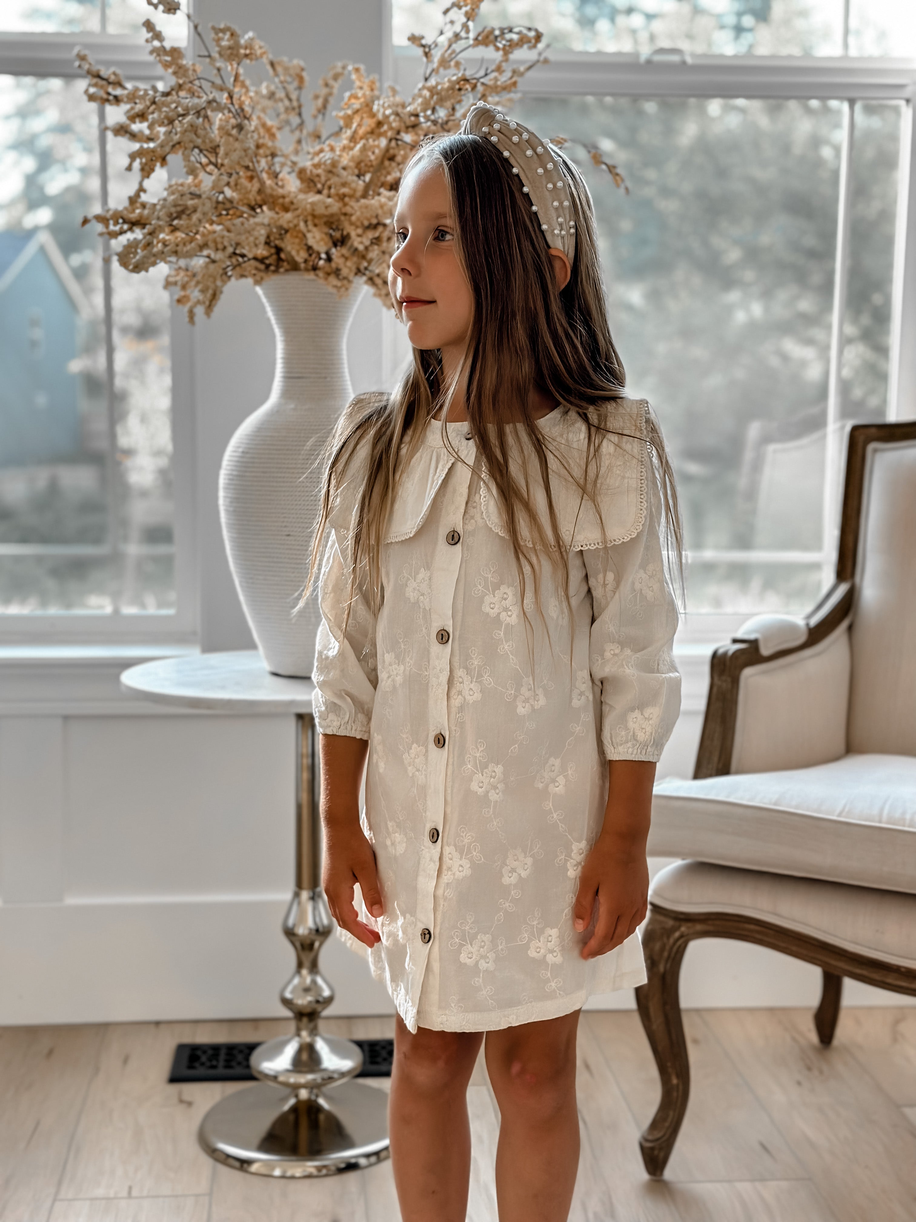 Coco Embroidered Dress